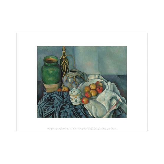 Paul Cezanne Still Life with Apples exhibition art print